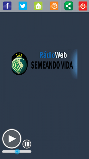 Web Rádio Semeando Vida Online Screenshot 0