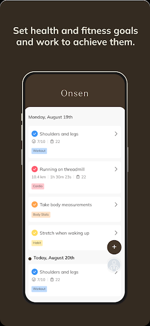 Onsen Personal Training Screenshot 3