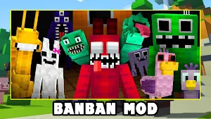 Garten of Banban Mod Minecraft Screenshot 1