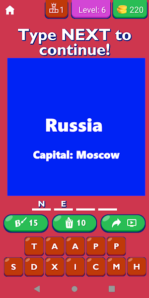 Asia Countries And Capitals Screenshot 3