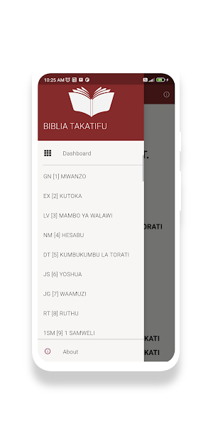 Biblia Takatifu Screenshot 1