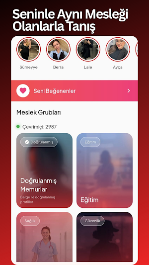 MemurSohbet – Tanışma & Sohbet Screenshot 0