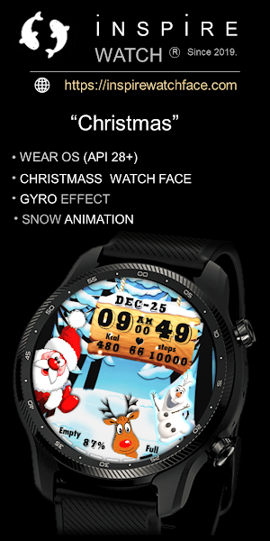 Christmas Watch Face Screenshot 0