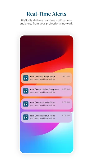 BizNotify Screenshot 0