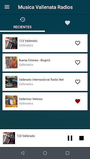 Vallenatos Radio Screenshot 3