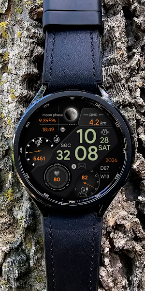 Digital HUFE Watch face Screenshot 3