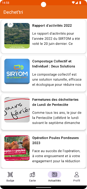 Déchet'tri Screenshot 2