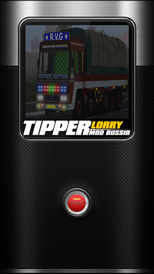 Tipper Lorry Mod Bussid Screenshot 1