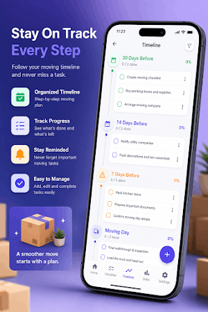 MoveMate – Moving Checklist Screenshot 1