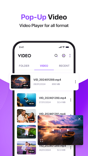 HD Video Player: Media Player Screenshot 2