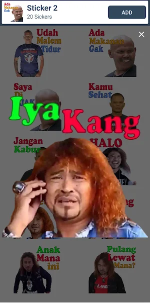 Stiker Preman Pensiun Screenshot 1