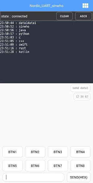 BLE Terminal - Scanner Screenshot 2