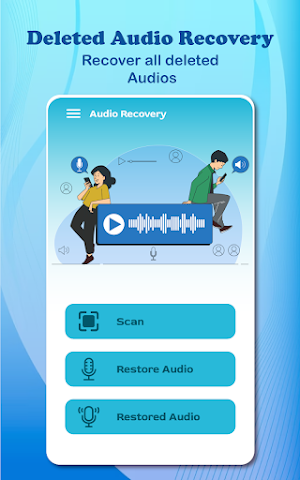 Deleted Audio Recovery: Backup Screenshot 1