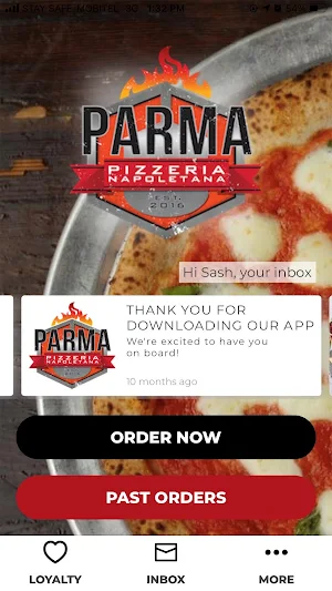 Parma Pizzeria Screenshot 0