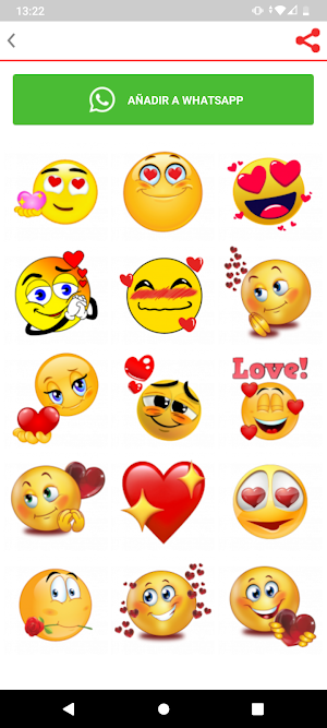 Stickers de amor para whatsapp Screenshot 2
