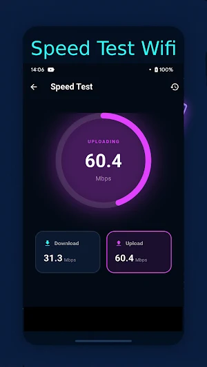 Wifi Analyzer - WifiSpeed Test Screenshot 2