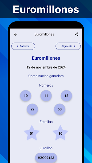 Resultados Loterías y Apuestas Screenshot 1