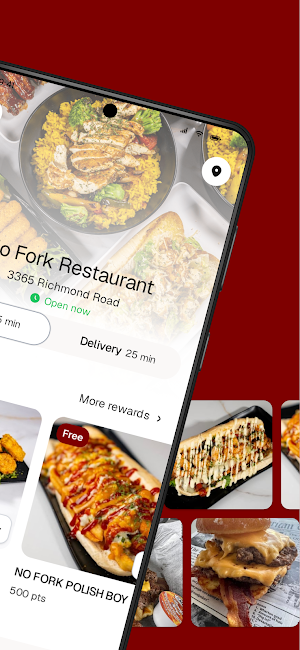 No Fork Restaurant Screenshot 1