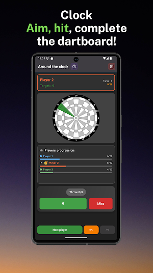Darts Games - Scoreboard Screenshot 3