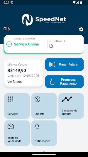 Speed Net Fibra Screenshot 2