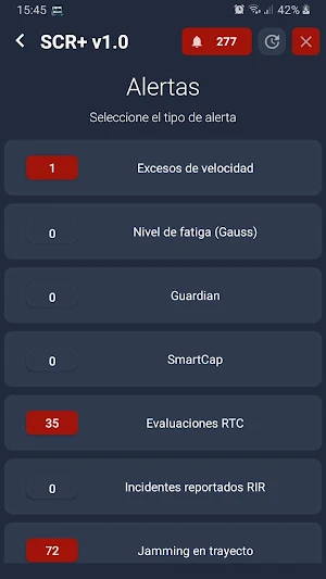 SCR Plus COPEC Screenshot 1