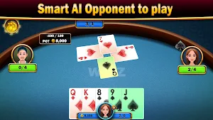 Spades classic card offline Screenshot 2