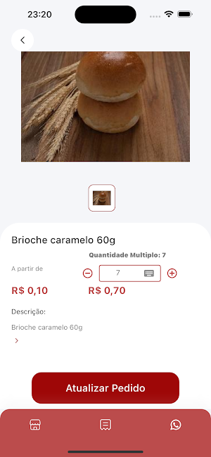 Paixão Alimentos Screenshot 2