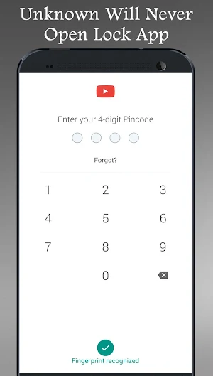 Fingerprint App Lock Real Screenshot 2