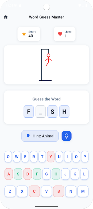 Word Guess Master: Hangman Fun Screenshot 1