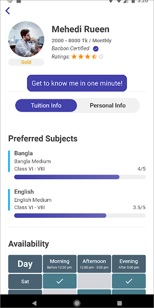 BacBon Tutors Screenshot 3