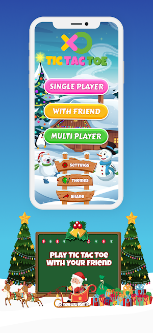 Tic Tac Toe: Christmas Joy XO Screenshot 0