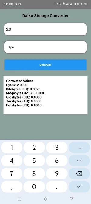 Daiko Storage Converter Screenshot 3