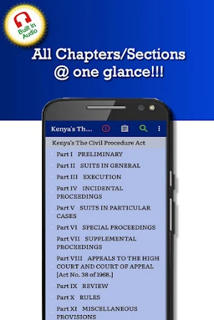 Civil Procedure Act (Kenya) Screenshot 0