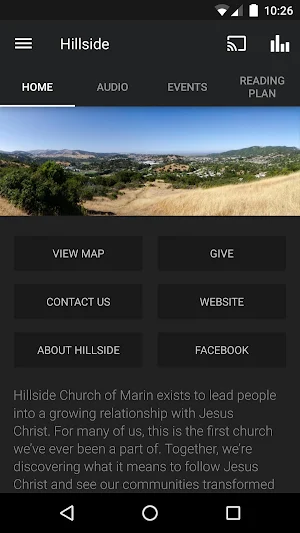 Hillside Church of Marin Screenshot 0