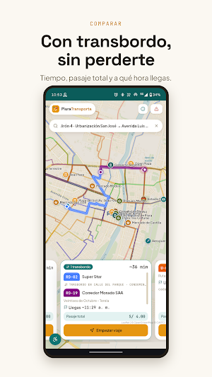 Piura Transporta - Rutas Combi Screenshot 1