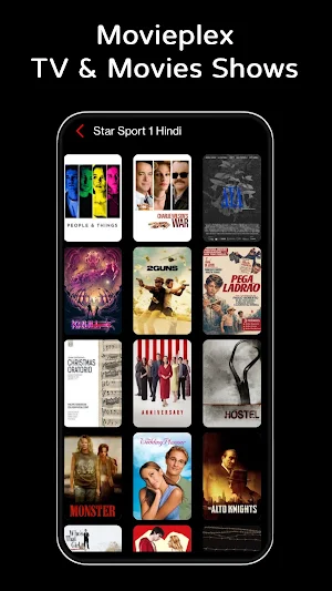 Movieplex : TV & Movies Shows Screenshot 1