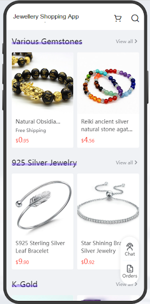 Jewelry Shopping Apps Screenshot 0