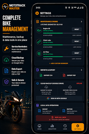 MotoTrack Screenshot 3