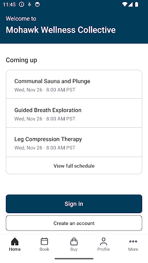 Mohawk Wellness Collective Screenshot 1