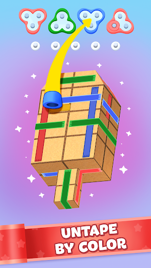 Untape Away - 3D Puzzle Screenshot 0