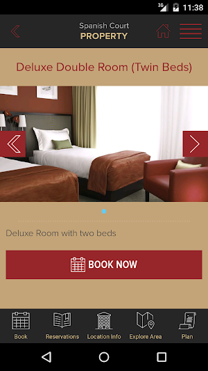 Spanish Court Hotel Screenshot 1