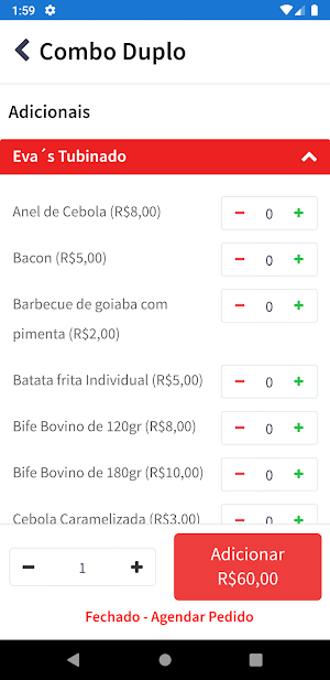 Cardápio Eva's Burguer Screenshot 1