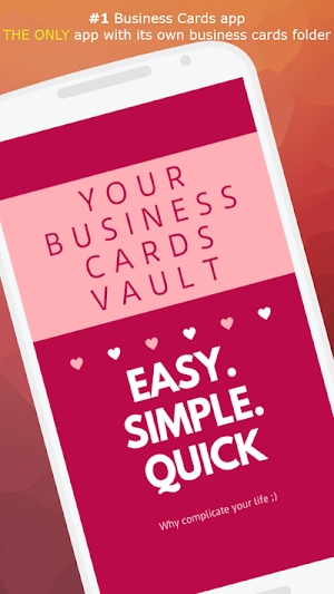Business Cards Organizer (BCO) Screenshot 0