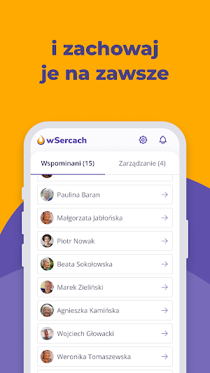 W Sercach – Dla Bliskich Screenshot 1