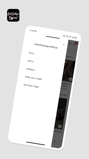 AndriShoetiqueOfficial Screenshot 1