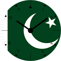 Pakistan Analog Watch Face