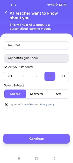 CBSE SmartTutor Screenshot 1
