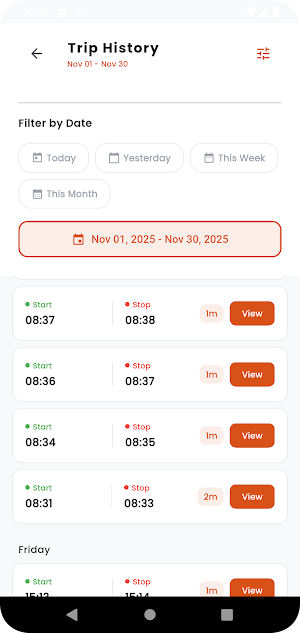 Fleetra — GPS Platform Screenshot 1