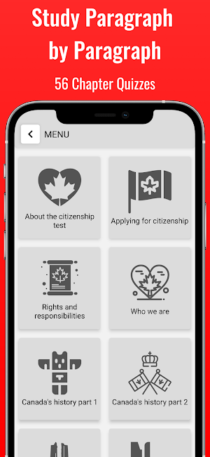Canadian Citizenship Test 2024 Screenshot 0
