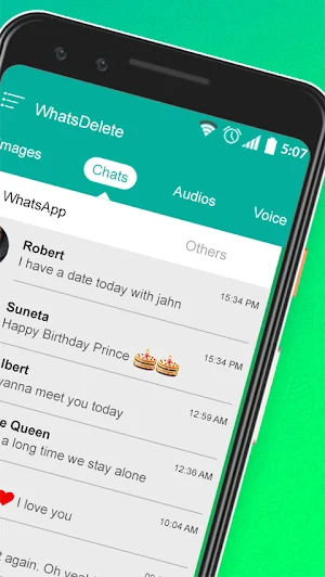 WhatsDelete-Recover Deleted Message & Status Saver Screenshot 1